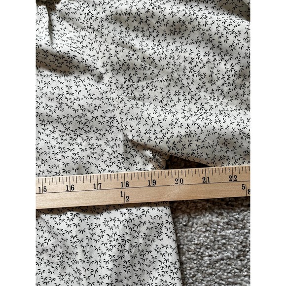 Bohme Peasant HIppie Boho Floral Blouse size M 3/4 Length Sleeves Adorable - Picture 7 of 9